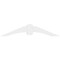 Ekena Millwork Archdale Architectural Grade PVC Gable Bracket, 60"W x 12 1/2"H x 4"D x 6"F, 5/12 Pitch GBP060X13X0406ARC00 - alternate 3